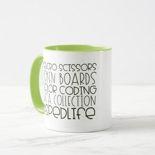 #SPEDlife Tasse (Vorderseite Links)