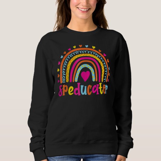 Speducer Special Bildung Teacher Sped Ed 1 Sweatshirt (Vorderseite)