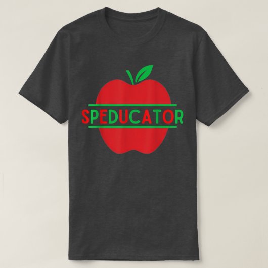 Speducer Special Bildung Teacher Sped Ed Sped T-Shirt (Design vorne)
