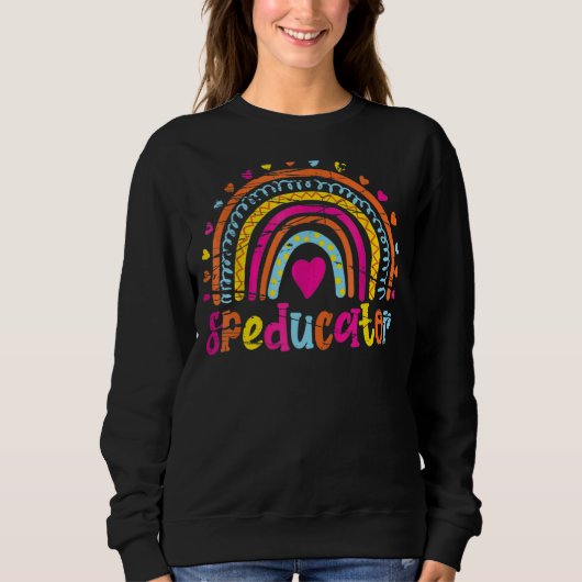 Speducer Special Bildung Teacher Sped Ed Sweatshirt (Vorderseite)
