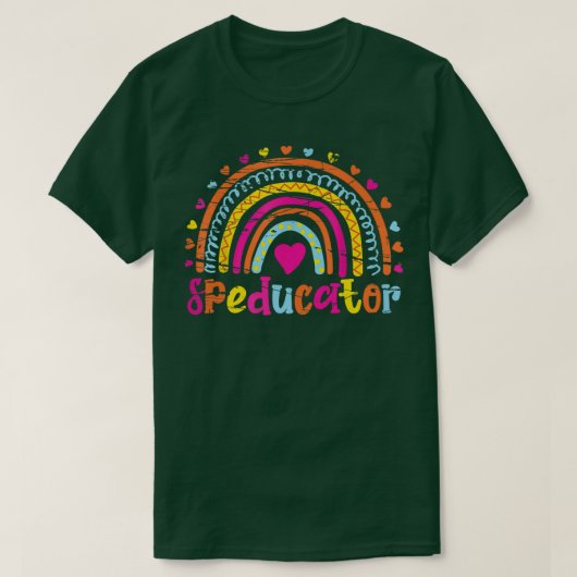 Speducer Special Bildung Teacher Sped Ed T-Shirt (Design vorne)