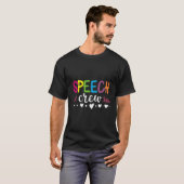 Speech Crew Niedlich Speech Therapy T-Shirt (Vorne ganz)