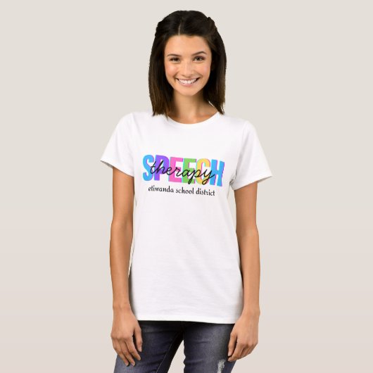 Speech etiwanda T-Shirt (Vorne ganz)
