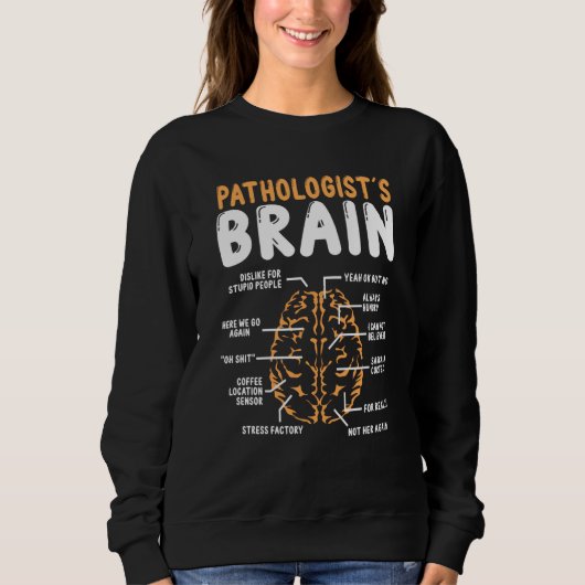 Speech Language Pathologist Brain Sped Teacher SLP Sweatshirt (Vorderseite)