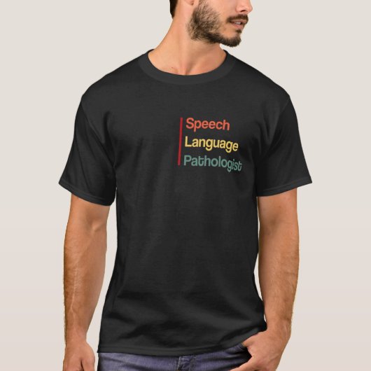 Speech Language Pathologist SLP Speech Therapy Pat T-Shirt (Vorderseite)