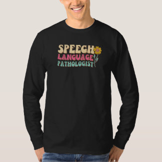 Speech Language Pathologist Slp Speech Therapy Pat T-Shirt