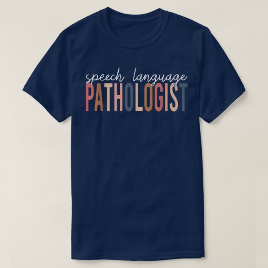 Speech Language Pathologist SLP Speech Therapy Pat T-Shirt (Design vorne)