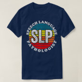 Speech Language Pathologist - SLP Therapy Retro Su T-Shirt (Design vorne)