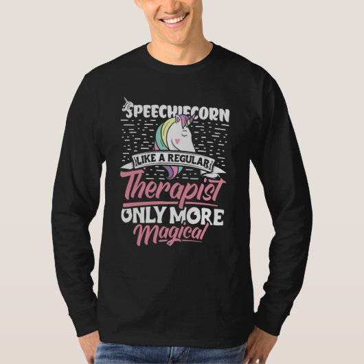 Speech Language Pathologist Speech Therapy for Wom T-Shirt (Vorderseite)