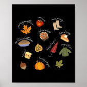 Speech Language Pathologist Speech Therapy SLP Fal Poster (Vorne)