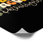 Speech Language Pathologist Speech Therapy Thanksg Poster (Ecke)