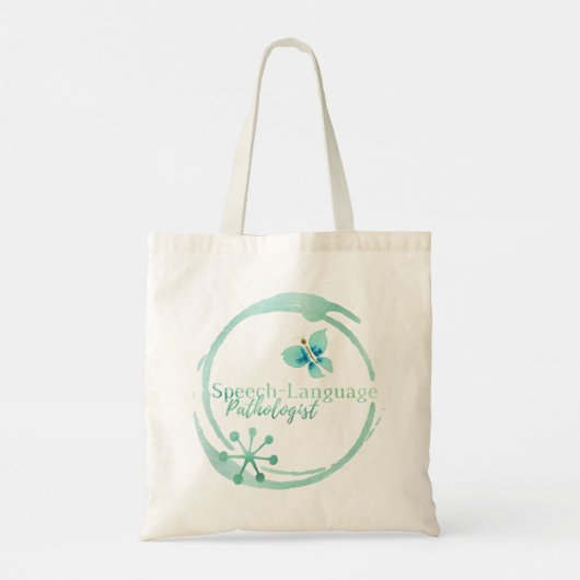 Speech Patholos Fresh Design Tote Bag Tragetasche (Rückseite)