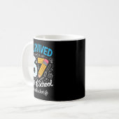 Speech Teacher Survived 67 Days Of School Humor De Kaffeetasse (Vorderseite Links)