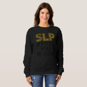 Speech Therapist Assistant SLP Leopard Che Sweatshirt (Vorne ganz)