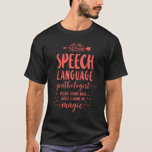Speech Therapist Assistant SLP Speech Lang T-Shirt (Vorderseite)