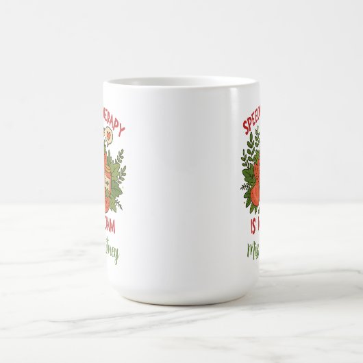 Speech Therapist Language Pathologist SLP Teacher Kaffeetasse (Mittel)