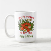 Speech Therapist Language Pathologist SLP Teacher Kaffeetasse (Links)
