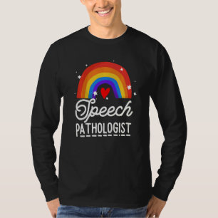 Speech Therapist Slp Life Squad Speech Pat T-Shirt