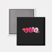 Speech Therapist Valentine's Day Magnet (Vorderseite/Rückseite)