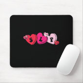 Speech Therapist Valentine's Day Mousepad (Mit Mouse)