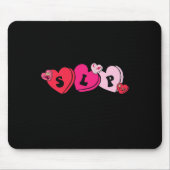 Speech Therapist Valentine's Day Mousepad (Vorne)