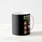 Speech Therapy Christmas Slp Therapy Cookies Ginge Kaffeetasse (VorderseiteRechts)