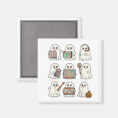 Speech Therapy Halloween Ghost Speech Language Pat Magnet (Vorderseite/Rückseite)