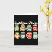 Speech Therapy Is My Jam Slp Therast Appreciation  Karte (Gelbe Blume)