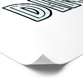 Speech Therapy ist Dino-Mate-Therapeut Pun Geschen Poster (Ecke)