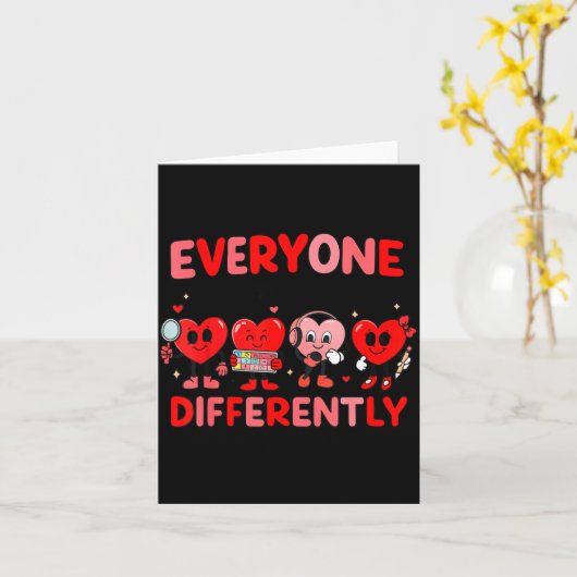 Speech Therapy Language Pathologist Valentines Day Karte (Gelbe Blume)