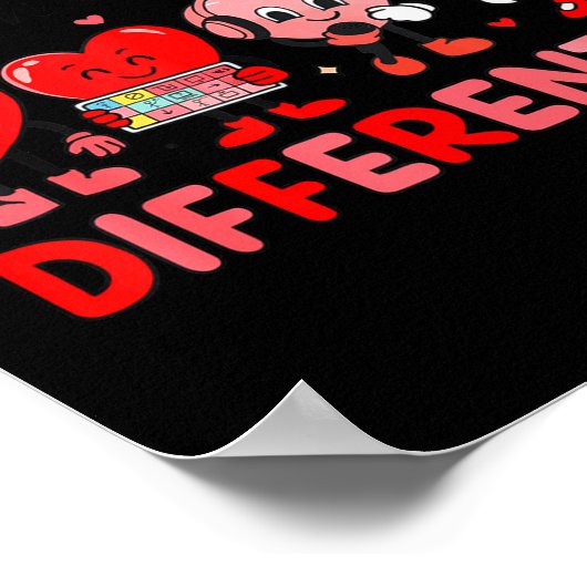 Speech Therapy Language Pathologist Valentines Day Poster (Ecke)