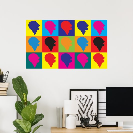 Speech Therapy Pop Art Poster (Heimbüro)