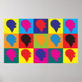 Speech Therapy Pop Art Poster (Vorne)