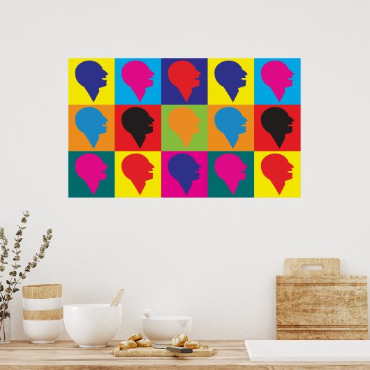 Speech Therapy Pop Art Poster (Küche)