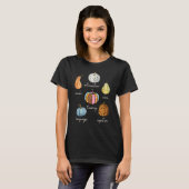 Speech Therapy Pumpkin SLP Neurodiversity Fall Tea T-Shirt (Vorne ganz)