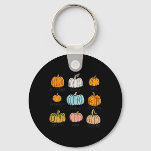 Speech Therapy Pumpkin Sped Teachers SLP Neurodive Schlüsselanhänger
