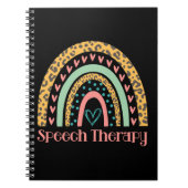 Speech Therapy Rainbow Speech Language Pathologe Notizblock (Vorderseite)