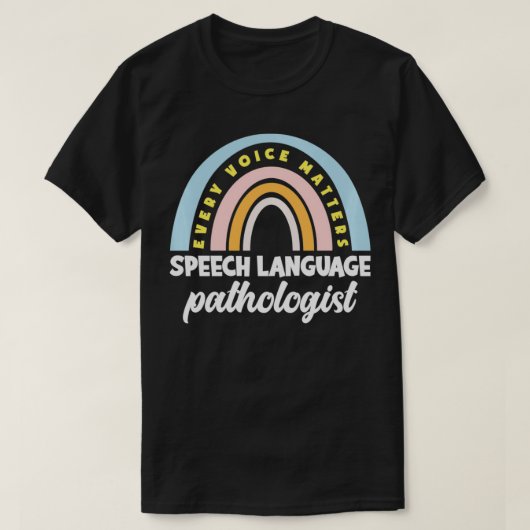 Speech Therapy SLP Funny Speech Language Pathologi T-Shirt (Design vorne)