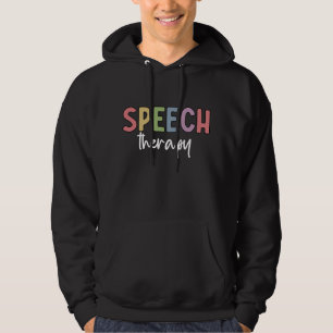 Speech Therapy SLP Speech Pathologe Geschenke Hoodie