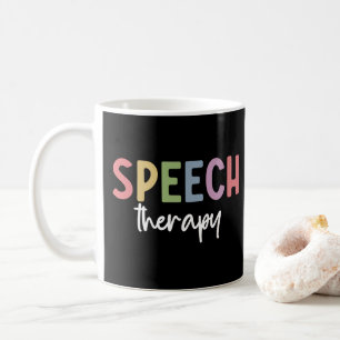 Speech Therapy SLP Speech Pathologe Geschenke Kaffeetasse