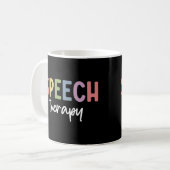 Speech Therapy SLP Speech Pathologe Geschenke Kaffeetasse (Vorderseite Links)