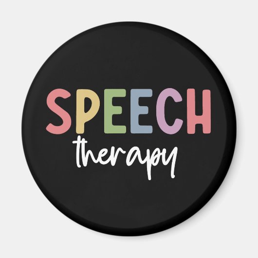 Speech Therapy SLP Speech Pathologe Geschenke Magnet (Vorne)