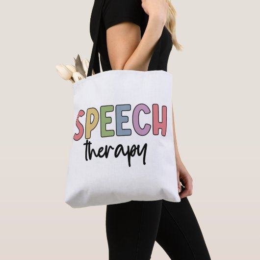 Speech Therapy SLP Speech Pathologe Geschenke Tasche (Von Nahem)