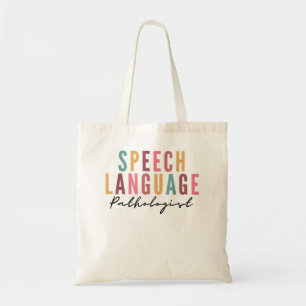 Speech Therapy Speech Language Pathologist SLP Cre Tragetasche