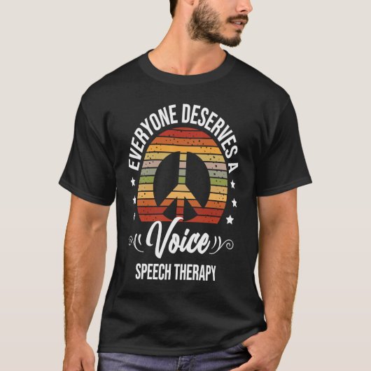 Speech Therapy Speech Language Pathologist SLP T-Shirt (Vorderseite)