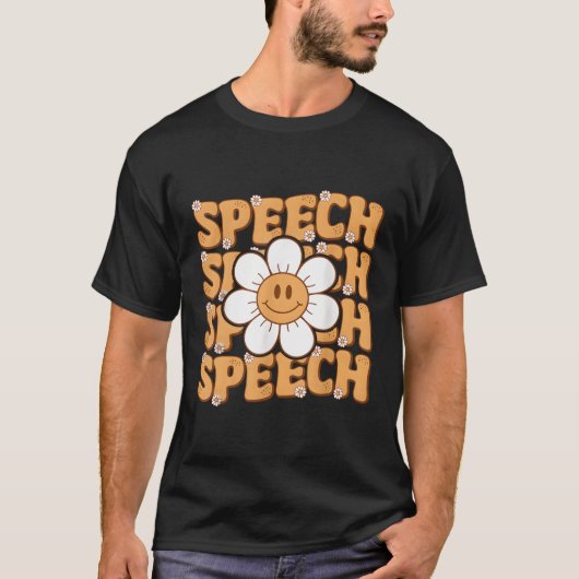 Speech Therapy Speech Language Pathologist Therapi T-Shirt (Vorderseite)