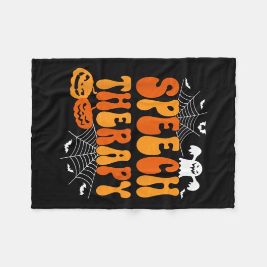 Speech Therapy Speech Therast Speech Pathology Hal Fleecedecke (Vorderseite (Horizontal))