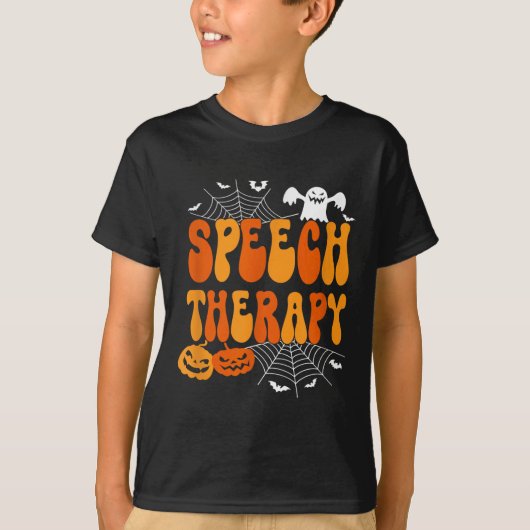 Speech Therapy Speech Therast Speech Pathology Hal T-Shirt (Vorderseite)