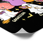 Speech Therapy Spooky Slp Halloween Niedlich Ghost Poster (Ecke)