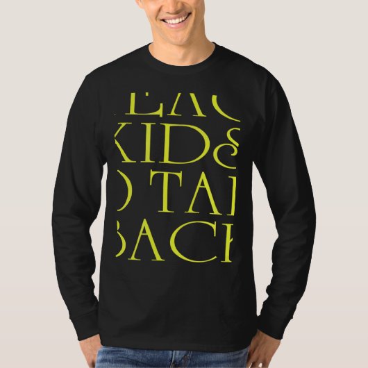 speech therapy teacher i teach kids to talk back t T-Shirt (Vorderseite)
